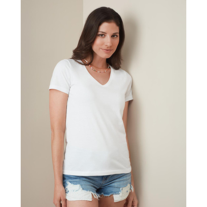 Женская футболка с v-образным вырезом Classic V-neck Women