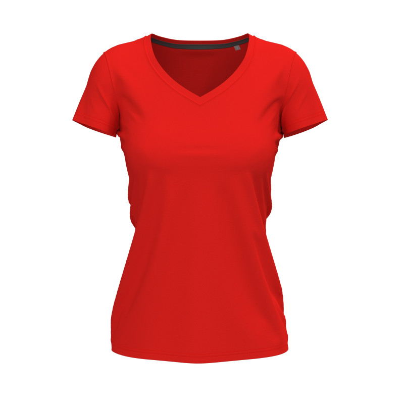 Женская футболка с v-образным вырезом Claire (V-neck)