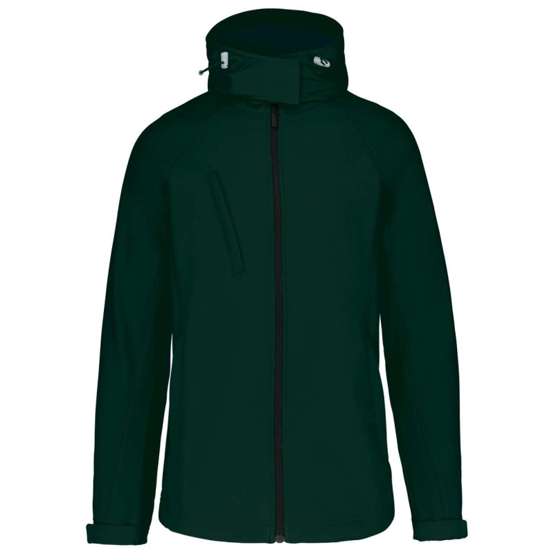 Жіноча куртка-софтшелл DETACHABLE HOODED SOFTSHELL JACKET