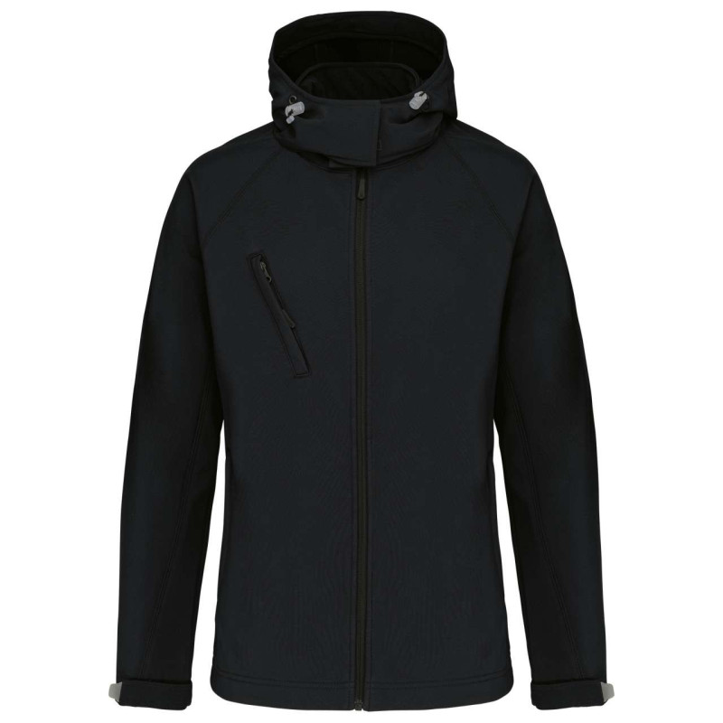 Жіноча куртка-софтшелл DETACHABLE HOODED SOFTSHELL JACKET
