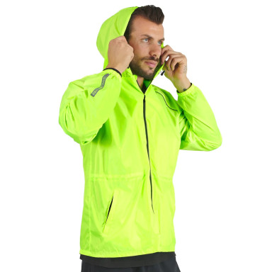 Мужская ветровка Perletti Windbreaker со светоотражающими элементами и чехлом