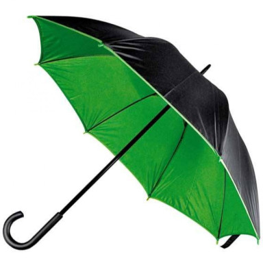 Зонт-трость  двухцветный с двойным слоем нейлона