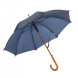 Классический зонт-трость с деревянной ручкой, полуавтомат