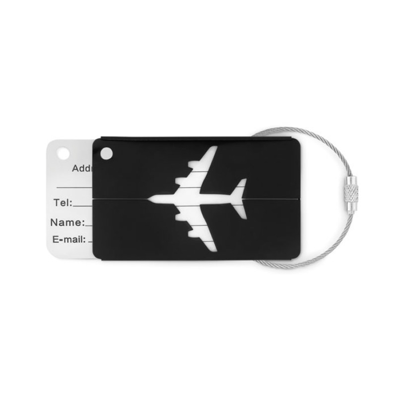 Алюмінієва багажна бірка для літака FLY TAG