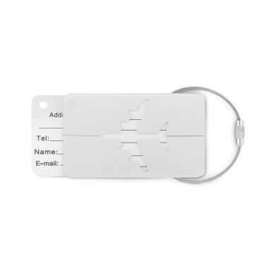 Алюмінієва багажна бірка для літака FLY TAG