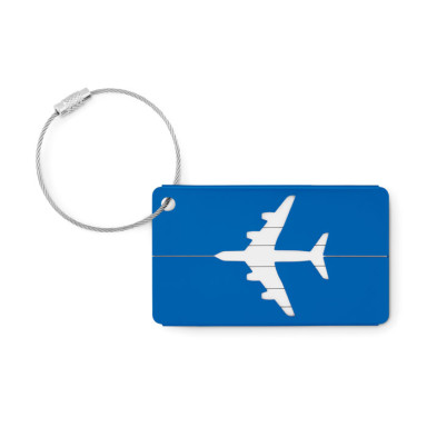 Алюмінієва багажна бірка для літака FLY TAG