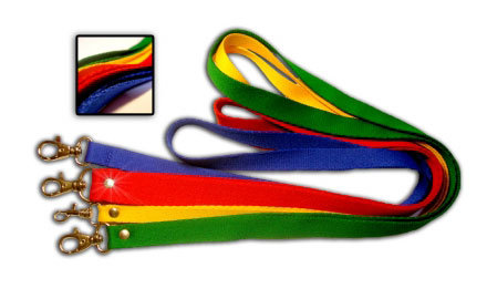 Шнурки для бейджей с логотипом